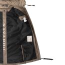 Navahoo Mondmaedchen Damen Winter Steppmantel N036 Stone Brown Größe XS - Gr. 34
