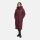 Marikoo Nadaree lange Damen Winter Steppjacke B979 Wine Größe L - Gr. 40