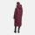 Marikoo Nadaree lange Damen Winter Steppjacke B979 Wine Größe L - Gr. 40