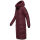 Marikoo Nadaree lange Damen Winter Steppjacke B979 Wine Größe L - Gr. 40