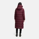 Marikoo Nadeshikoo Damen lange Winter Steppjacke B985 Wine Größe XS - Gr. 34