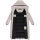 Marikoo Nadeshikoo Damen lange Winter Steppjacke B985 Light Taupe Größe M - Gr. 38