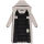 Marikoo Nadeshikoo Damen lange Winter Steppjacke B985 Light Taupe Größe M - Gr. 38