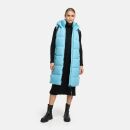 Navahoo Schnuffelchen Damen lange Steppweste B942 Sky Blue Größe XXL - Gr. 44