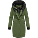 Navahoo Snowelf warme Damen Winterjacke B970 Pine Olive Größe S - Gr. 36