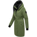 Navahoo Snowelf warme Damen Winterjacke B970 Pine Olive Größe S - Gr. 36