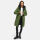 Navahoo Snowelf warme Damen Winterjacke B970 Pine Olive Größe S - Gr. 36
