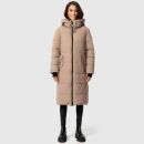 Marikoo Zuraraa lange Damen Winter Steppjacke B989 Taupe...