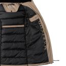 Marikoo Zuraraa lange Damen Winter Steppjacke B989 Taupe Grey Größe M - Gr. 38