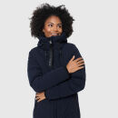 Marikoo Benikoo Damen lange Winterjacke B949 Navy-Größe XS - Gr. 34