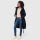 Marikoo Benikoo Damen lange Winterjacke B949 Navy-Größe XS - Gr. 34