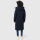 Marikoo Benikoo Damen lange Winterjacke B949 Navy-Größe XS - Gr. 34