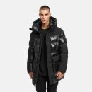 Stone Harbour Nelioon Herren Winter Steppjacke Glanz Optik N122 Schwarz Größe M - Gr.M