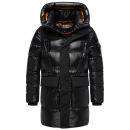 Stone Harbour Nelioon Herren Winter Steppjacke Glanz Optik N122 Schwarz Größe M - Gr.M