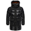 Stone Harbour Nelioon Herren Winter Steppjacke Glanz Optik N122 Schwarz Größe M - Gr.M