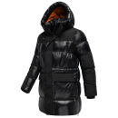 Stone Harbour Nelioon Herren Winter Steppjacke Glanz Optik N122 Schwarz Größe M - Gr.M