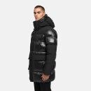 Stone Harbour Nelioon Herren Winter Steppjacke Glanz Optik N122 Schwarz Größe L - Gr.L