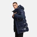 Stone Harbour Nelioon Herren Winter Steppjacke Glanz Optik N122 Navy Größe M - Gr.M