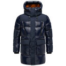 Stone Harbour Nelioon Herren Winter Steppjacke Glanz Optik N122 Navy Größe XXXL - Gr.3XL