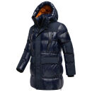 Stone Harbour Nelioon Herren Winter Steppjacke Glanz Optik N122 Navy Größe XXXL - Gr.3XL