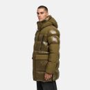 Stone Harbour Nelioon Herren Winter Steppjacke Glanz Optik N122 Khaki Größe XXXL - Gr.3XL