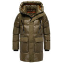 Stone Harbour Nelioon Herren Winter Steppjacke Glanz Optik N122 Khaki Größe XXXL - Gr.3XL