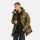 Stone Harbour Nelioon Herren Winter Steppjacke Glanz Optik N122 Khaki Größe XXXL - Gr.3XL