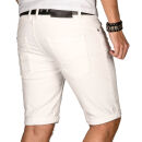 Indicode Herren Sommer Jeans Shorts kurze Hose B556 Offwhite-Größe S - Gr. S
