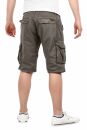 Indicode Monroe Herren Sommer Shorts B699 Raven-Größe S - Gr. S