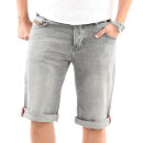 Alessandro Salvarini Herren Jeans Shorts Grau O235 W29