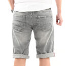 Alessandro Salvarini Herren Jeans Shorts Grau O235 W29