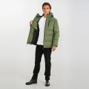 Arctic Seven Herren Winter Jacke AS455 Dark Olive-Größe S - Gr. S