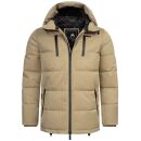 Arctic Seven Herren Winter Jacke AS455 Beige-Größe XL - Gr. XL