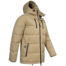 Arctic Seven Herren Winter Jacke AS455 Beige-Größe XL - Gr. XL