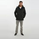 A. Salvarini Herren Winter Jacke AS456 Schwarz-Größe XXL - Gr. 2XL