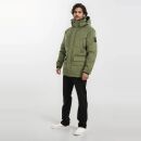 A. Salvarini Herren Winter Jacke AS456 Dark Olive-Größe S - Gr. S