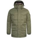 A. Salvarini Herren Winter Jacke AS456 Dark Olive-Größe S - Gr. S