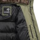 A. Salvarini Herren Winter Jacke AS456 Dark Olive-Größe S - Gr. S