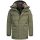 A. Salvarini Herren Winter Jacke AS456 Dark Olive-Größe S - Gr. S