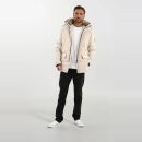 A. Salvarini Herren Winter Jacke AS456 Offwhite-Größe S - Gr. S
