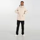 A. Salvarini Herren Winter Jacke AS456 Offwhite-Größe S - Gr. S