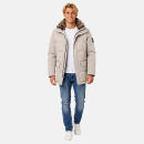 A. Salvarini Herren Winter Jacke AS456 Offwhite-Größe M - Gr. M
