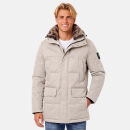 A. Salvarini Herren Winter Jacke AS456 Offwhite-Größe M - Gr. M