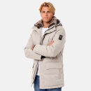 A. Salvarini Herren Winter Jacke AS456 Offwhite-Größe M - Gr. M