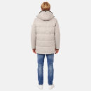 A. Salvarini Herren Winter Jacke AS456 Offwhite-Größe M - Gr. M