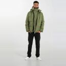 A. Salvarini Herren Winter Jacke AS457 Dark Olive-Größe S - Gr. S