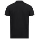 U.S. POLO ASSN. Herren Poloshirt zweifarbig Basic P001 Schwarz-Rot-Größe XL - Gr. XL