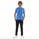 U.S. POLO ASSN. Herren Poloshirt zweifarbig Basic P001 Blau-Navy-Größe L - Gr. L