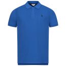 U.S. POLO ASSN. Herren Poloshirt zweifarbig Basic P001 Blau-Navy-Größe XL - Gr. XL