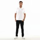 U.S. POLO ASSN. Herren Poloshirt zweifarbig Basic P001 Weiss-Navy-Größe L - Gr. L